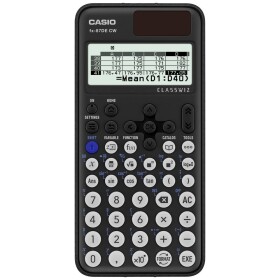 Casio FX-87DE CW technicko-vedecký počítač čierna Displej (počet miest): 10 na batérie, solárny pohon (š x v x h) 77 x 10.7 x 162 mm; FX-87DE CW