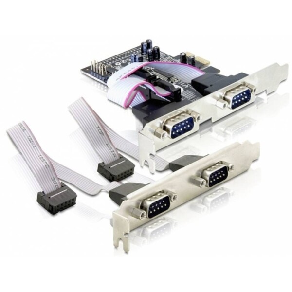 Delock 4 x serial PCI Express card karta PCI-Express PCIe; 89178