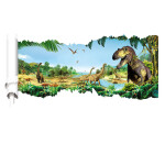 Veselá Stena Samolepka Dinosaure a Tyranosaure