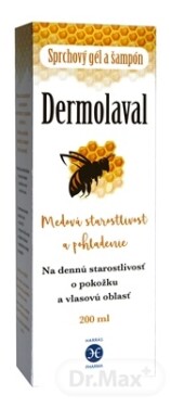 DERMOLAVAL Sprchový gél a šampón 200 ml