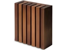 Wüsthof Blok na nože magnetický hnedý / Pre 6 nožov / Termo bukové drevo / 8 × 22,5 × 26 cm (2099605002)