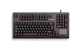 CHERRY G80-11900LUMEU-2 čierna / Klávesnica s touchpadom / drôtová / USB / US layout (G80-11900LUMEU-2)