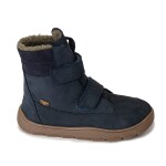 Chlapčenská zimná barefoot obuv ZERU TEX WINTER Dark Blue, Froddo, G3160240, tmavomodrá - 35