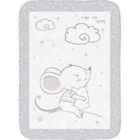 KikkaBoo Detská deka Super Soft 80x110 cm Joyful Mice (31103020129KB)