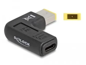 DeLock USB-C - Lenovo 11x4, 5mm čierna / Napájací adaptér pre notebook / 90 ° / 20 V / 3 A (60003)