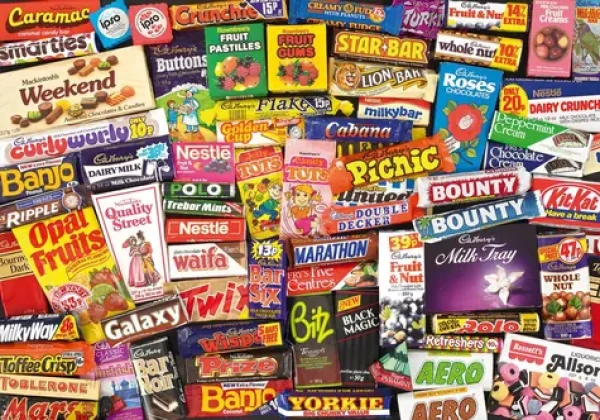 GIBSONS Puzzle Sladké spomienky 80. roky