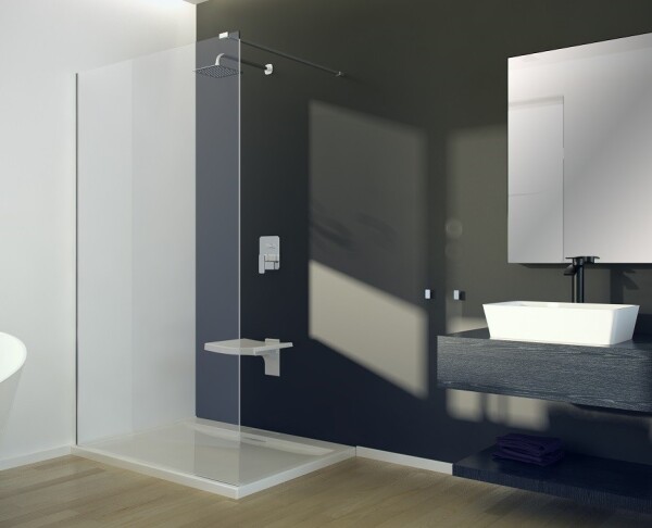 H K - Pevná bočná stena F1 90 Sprchová zástena Walk-in FIXF190