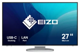 27" Eizo EV2795-WT biela / Monitor / IPS / QHD 2560×1440 / USB-C / KVM switch / HDMI / DP (EV2795-WT)