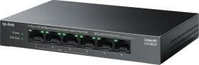 TP-Link LiteWave switch LS106LP (6x100Mb/s, 4xPoE, 41W, fanless)