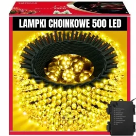 Extralink LED svetelná reťaz 500 LED / Vianočné osvetlenie / teplá biela / 35 m / vonkajšie aj vnútorné (EX.95429)