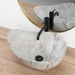 REA - Umývadlo na dosku Dora Stone REA-U5066