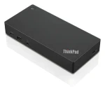 Lenovo ThinkPad Universal USB-C Dock / Dokovacia stanica / 2x DP / HDMI / 3x USB-A / USB-C / RJ-45 / čierna (40AY0090MX)