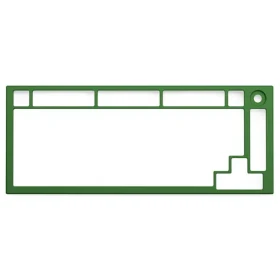 Glorious GMMK PRO Top Frame zelená / náhradný vrchný rámček pre klávesnicu GMMK Pro (GLO-ACC-P75-TF-FG)