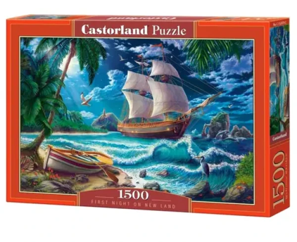 Castorland 152070 Prvá noc na novom území