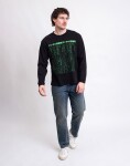 Edwin Synthetic TS LS Black garment washed S