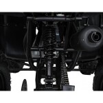 Mamido Detská benzínová štvorkolka RamiGO MONSTER 200CC čierno-modrá