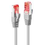 Lindy Cat6 S/FTP 7,5 m šedá / Patch kábel / RJ45-RJ45 / 250 MHz (47707)