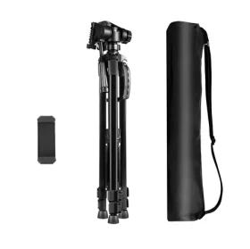 Puluz PU3096B čierna / Statív / 3D hlava 360° / držiak telefónu / výška 55-139 cm / nosnosť 3 kg (PU3096B)