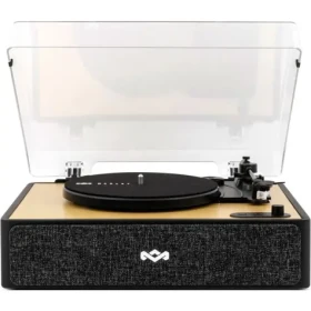Marley Rise UP BT čierna / Gramofón / 33/45/78 RPM / Bluetooth / vstavaný predzosilňovač (EM-JT400-SB)