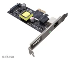 Akasa AK-PCCE25-02 / Sieťová karta / PCIe / 2,5 Gbps / PoE 25,5 W / RJ45 (AK-PCCE25-02)