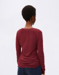 Armedangels Einiaara Soft Longsleeve 3639 velvet red S