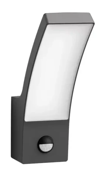 Philips Splay IR 12W antracit / LED vonkajšie nástenné svietidlo s pohybovým čidlom / 1100 lm / 2700K / IP44 (SKL000396640)