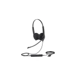 JABRA BIZ 1500 Duo čierna / Slúchadlá / mikrofón / USB (1559-0159)