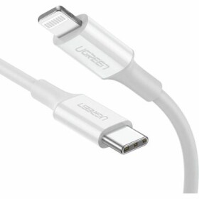 Ugreen Kábel Lightning (M) - USB-C (M) 1m biela (6957303814930)