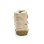 Bundgaard Basil Old Rose Glitter zimní barefoot boty 33 EUR