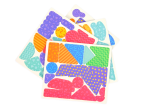 Mamido Vzdelávacie magnetické puzzle v knihe Tvary