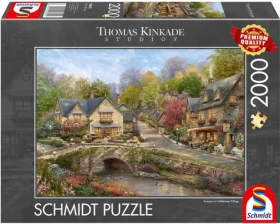 Schmidt Puzzle Leto v Cobblestone village