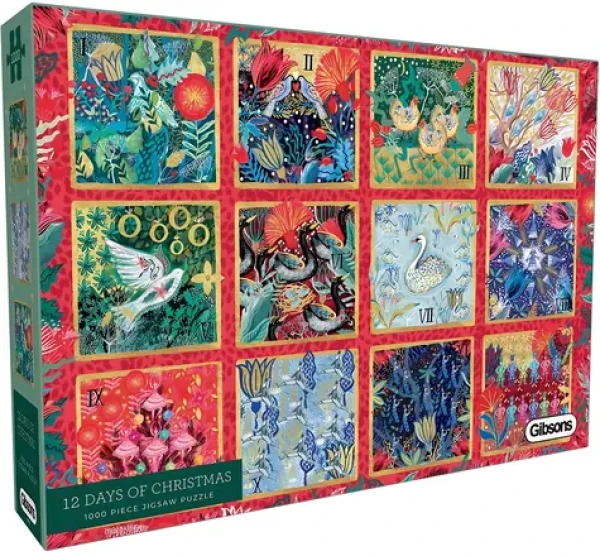 GIBSONS Puzzle 12 dní do Vianoc
