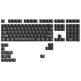 Glorious vymeniteľné klávesy GMMK ABS Doubleshot V2 Base Kit (ANSI US) čierna / ABS / 123 ks / ANSI US / Cherry MX(+) (GLO-KC-ABS-USKIT-B)