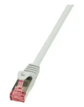 LogiLink sivá / Patch kábel / Cat 6 S/FTP / RJ-45 / 20 m / LSZH (CQ2112S)