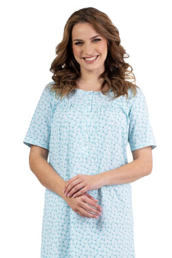 Dámska nočná košeľa 013 zelená - REGINA Zelená XL