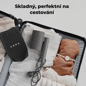 AENO HD2 / Sušič vlasov / Skladacie / 1700-2000 W / ionizátor / 3 rýchlosti / cestovná taška (AHD0002)