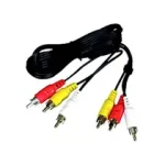 PremiumCord Kábel 3x CINCH-3x CINCH M/M 5m (8592220004453)
