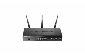 D-Link DSR-1000AC / AC1000 Dual Band Unified Service Router / Wi-Fi 802.11ac / 2 x WAN / 4 x LAN / 2 x USB (DSR-1000AC)