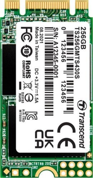 Transcend 430S 256GB M.2 2242 SATA III (TS256GMTS430S)