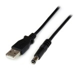 StarTech napájací kábel USB na Power Cable Typ N čierna / 5V / 1 m (USB2TYPEN1M)