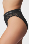 Klasické nohavičky Calvin Klein Animal Lace s vysokým pásom