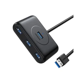 Ugreen Dokovacia stanica 0.5m čierna / 4X USB-A 3.0 (F) (6957303822904)