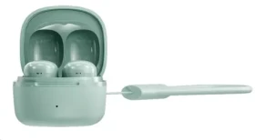 Canyon ONGO 4 MINI zelená / slúchadlá s mikrofónom / BT 5.3 / puzdro 180mAh (CNS-TWS4GR)