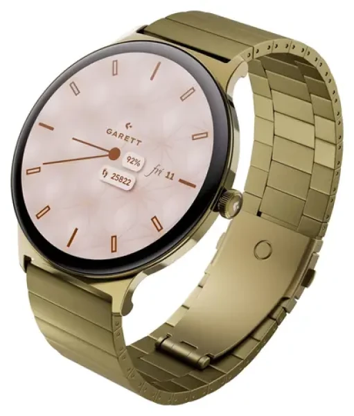 Garett Verona 2 Gold SOLID / Chytré hodinky / 1,43 "AMOLED / Bluetooth hovory / IP68 (100002164206)