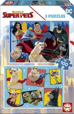 Educa Puzzle DC Liga supermaznáčikov