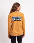 Patagonia W's L/S P-6 Logo Responsibili-Tee® Dried Mango S