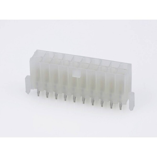 Molex vstavaná zásuvková lišta (štandardná) Počet pólov 20 Raster (rozteč): 4.20 mm 39299204 1 ks Tray; 39299204