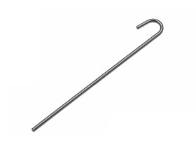 Oceľový upevňovací kolík – Geopin Steel J - drôt ø 6 mm, dĺžka 50 cm, 25 kolíkov v balení