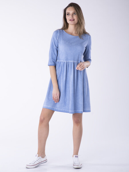 Look Made With Love Šaty Blue Summer Indigo M/L