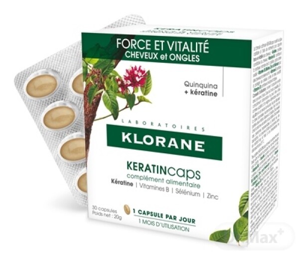 KLORANE Keratincaps 30 kapsúl